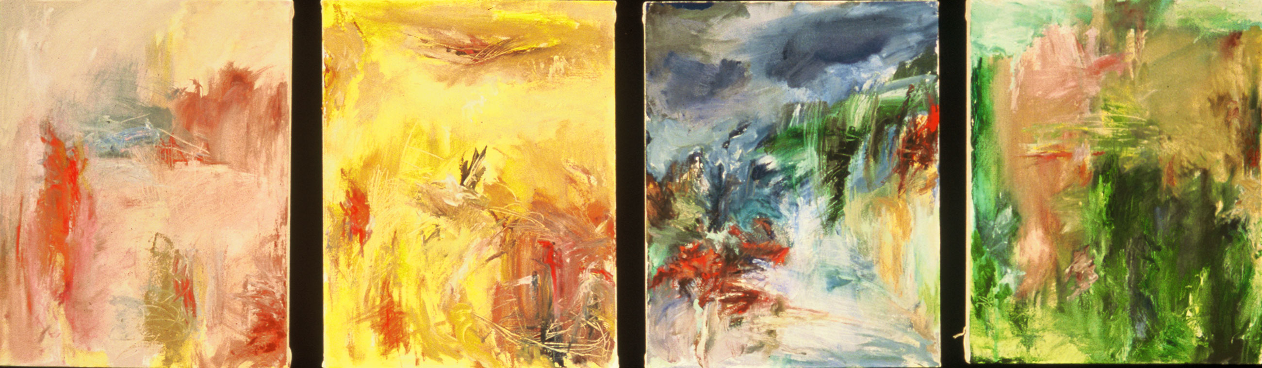 Other Spaces 1-4 - Oil - 20in x 16in each - 1997 - <a href="https://mgpainter.com/contact">Available</a>