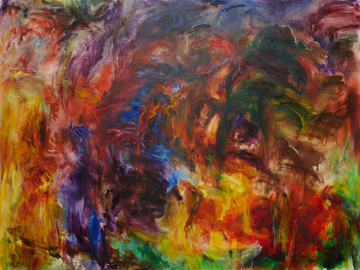 Angels and Demons #4 - Oil - 60in x 80in - 2014 - <a href="https://mgpainter.com/contact">Available</a>